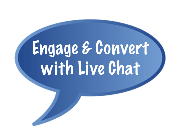 Engage and convert with live chat